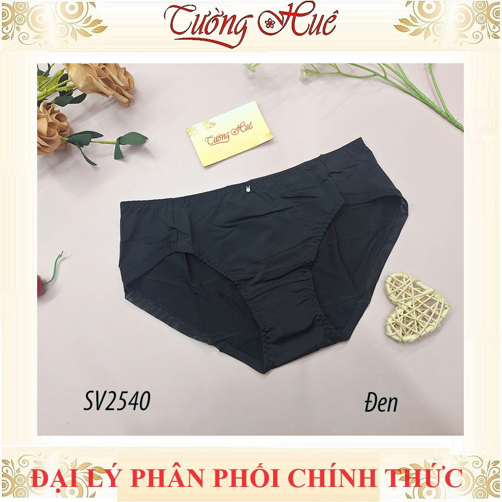 Quần lót nữ Bon Bon SV2540 trơn lưng cao vừa.