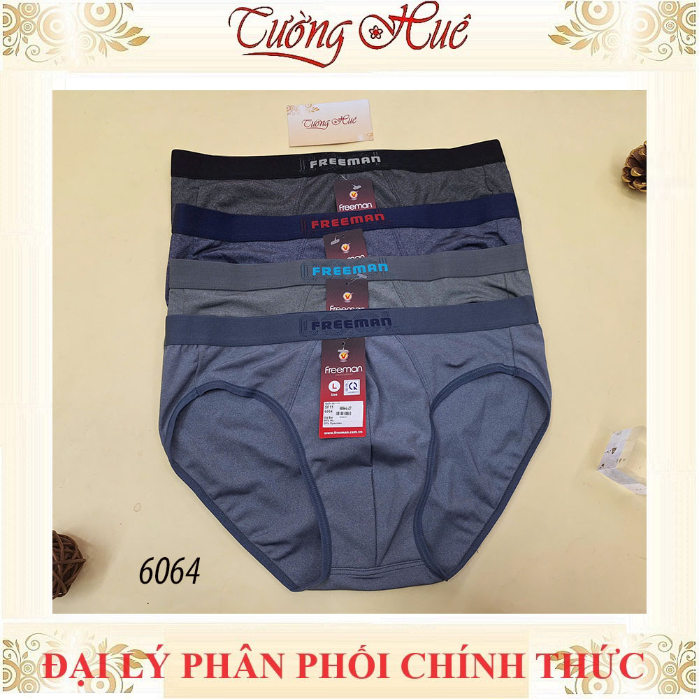 QUẦN LÓT NAM FREEMAN 6064 COTTON MỀM MỊN CO GIÃN THOẢI MÁI