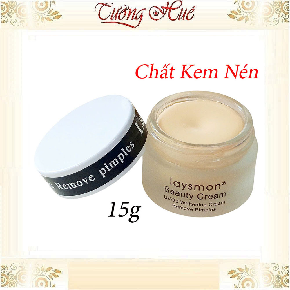 Kem Laysmon Dưỡng Trắng Chống Nắng UV/30 Whitening Cream - 15g - Nắp Nhựa