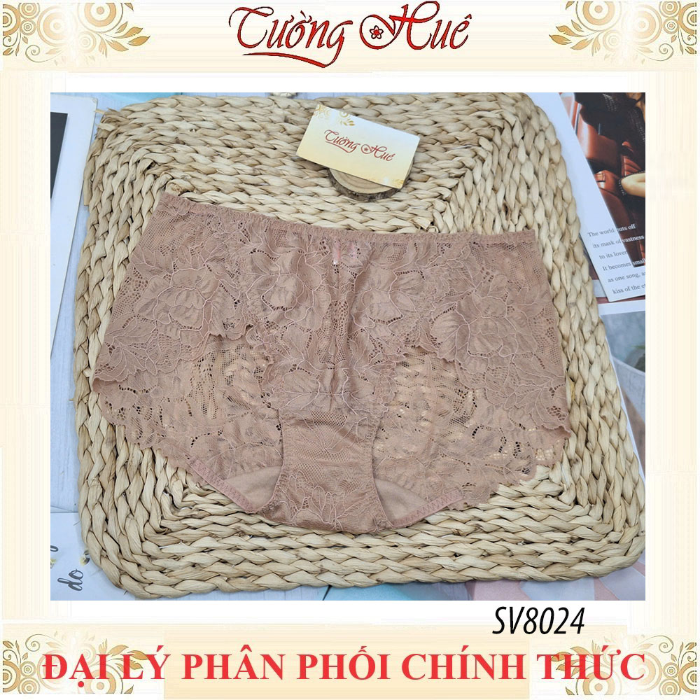 Quần Lót Nữ Bon Bon Lưng Cao Phối Ren Hoa SV8024 Ôm Gọn Tôn Dáng