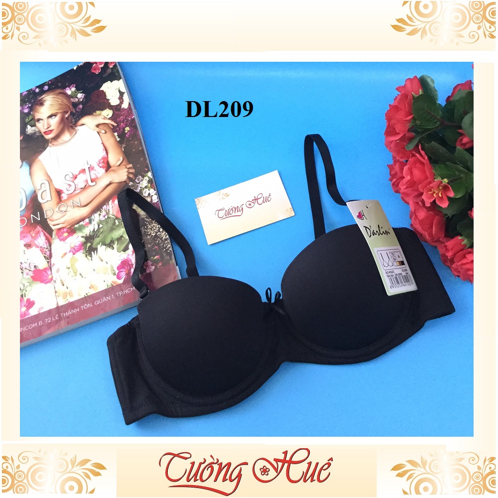 Áo lót nữ Darlin DL209 áo ngực cúp ngang nâng đệm tháo rời.