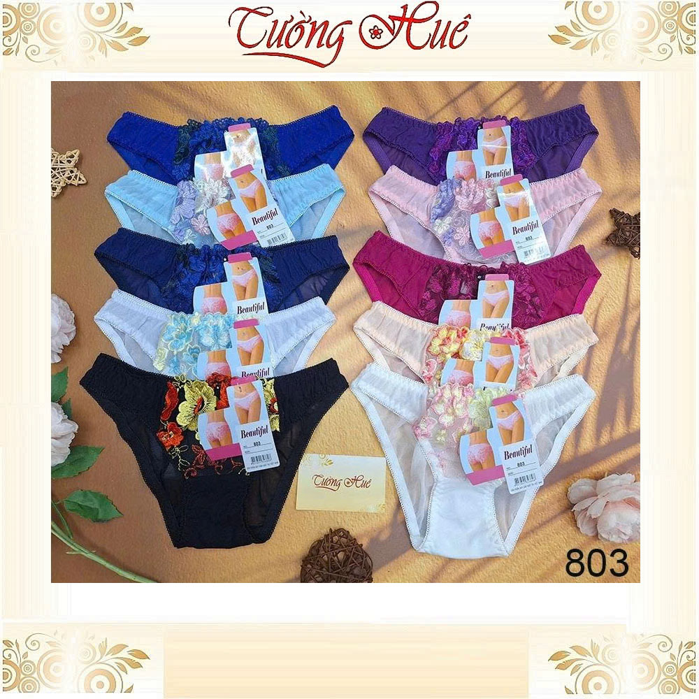 Quần Lót Nữ Beautiful 803 Ren Lưới Size M ( Shop Giao Màu Ngẫu Nhiên ).