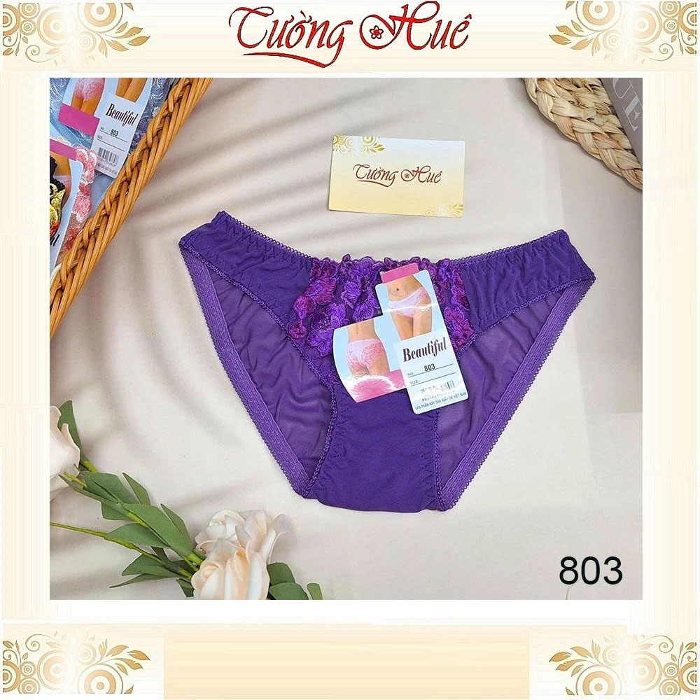 Quần Lót Nữ Beautiful 803 Ren Lưới Size M ( Shop Giao Màu Ngẫu Nhiên ).