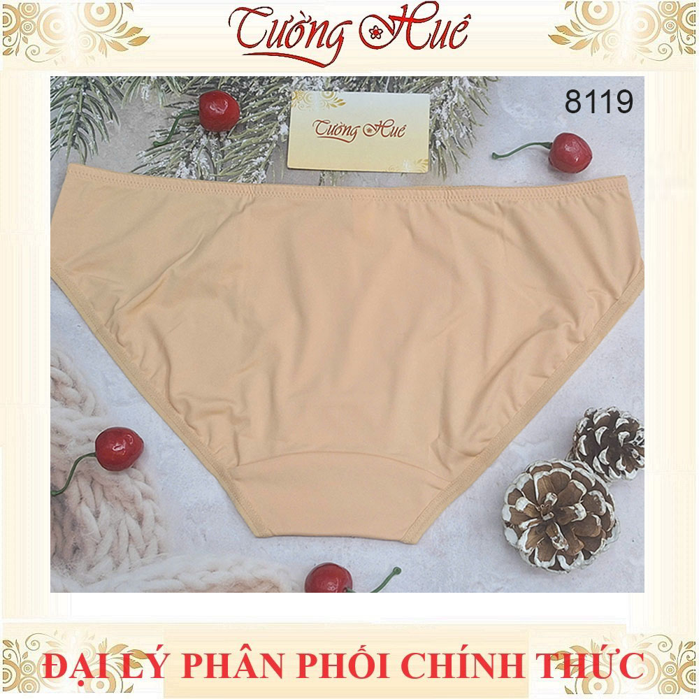 Quần lót nữ annie QE 8119 thun lạnh phối ren ( Form lớn lùi 1 size