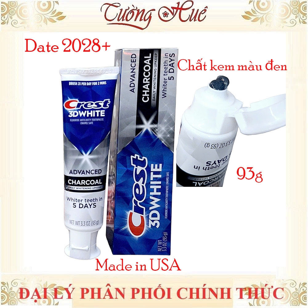 Kem Đánh Răng Crest 3D White Advanced - 93g (Có Lựa Chọn)