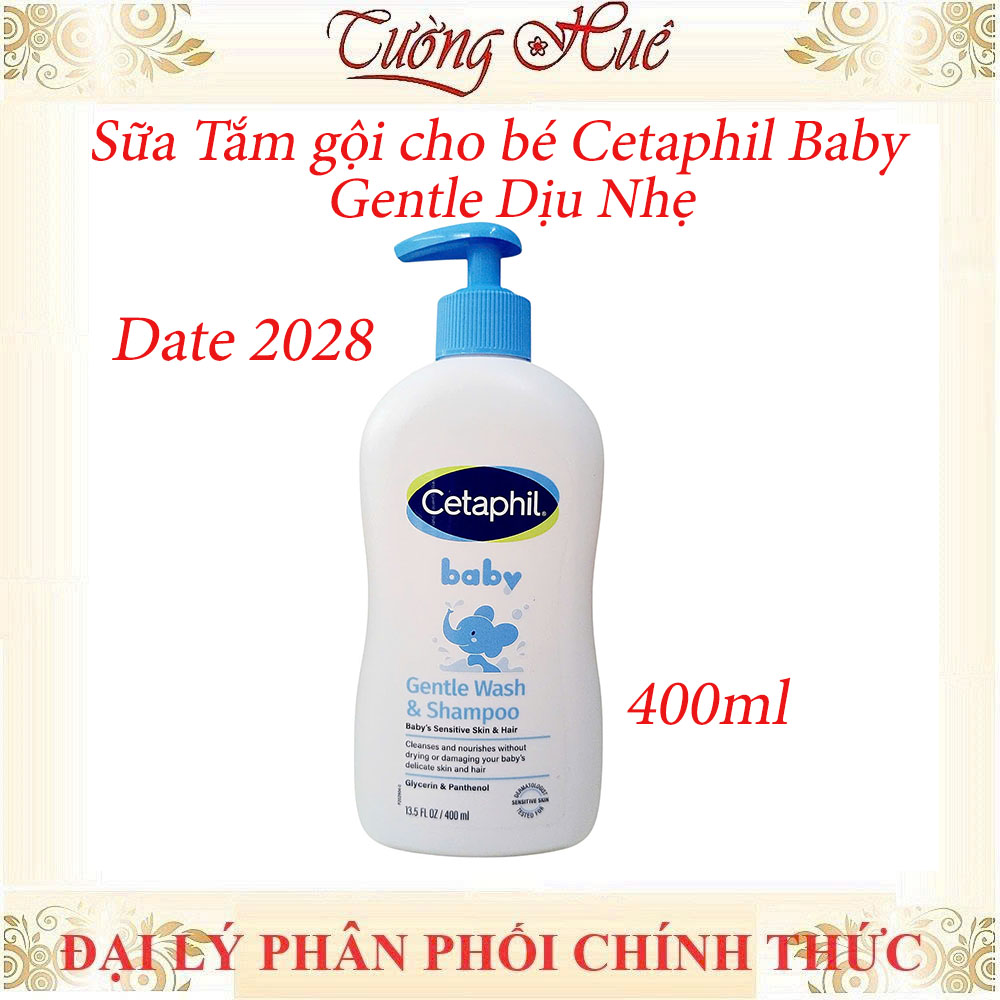 Sữa Tắm gội cho bé Cetaphil Gentle Dịu Nhẹ 230ml/400ml