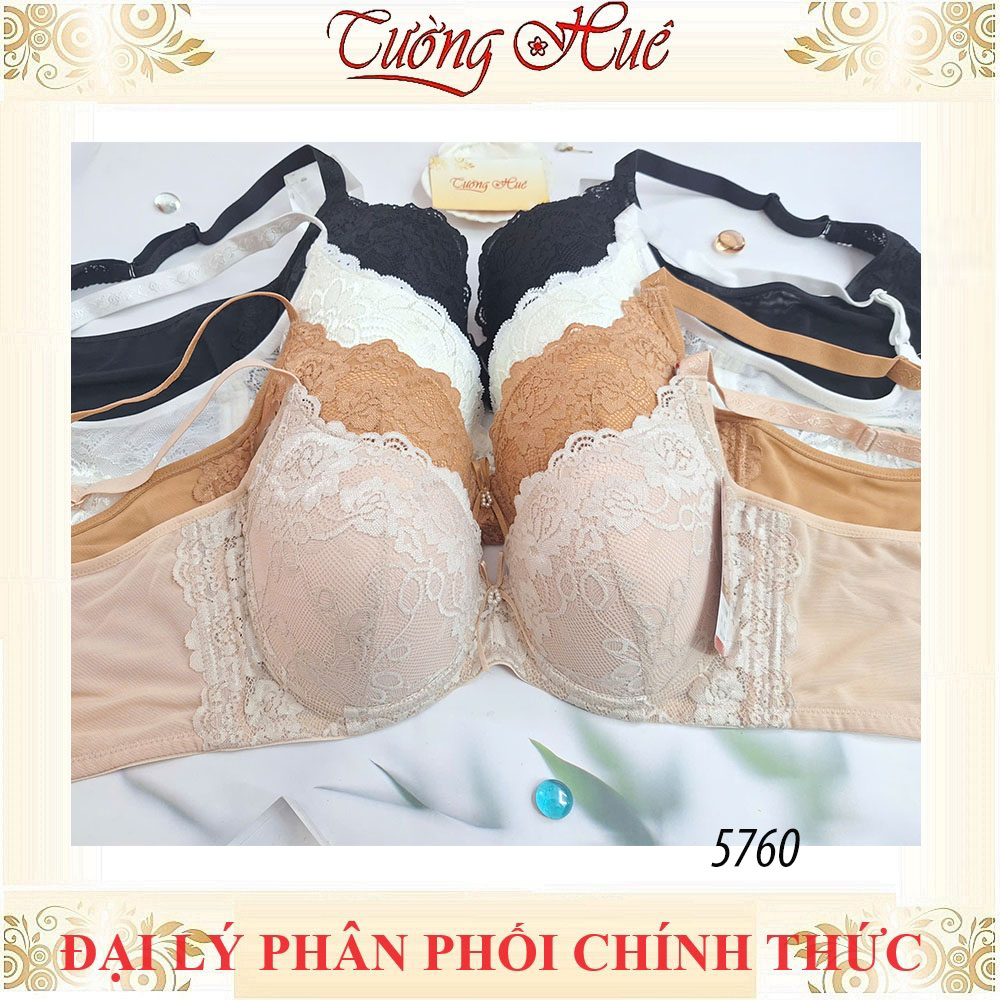 Áo Lót Nữ 3 Nấc Cài Aseity 5760 Cúp C  Bảng Lưng Chữ U 12,5cm
