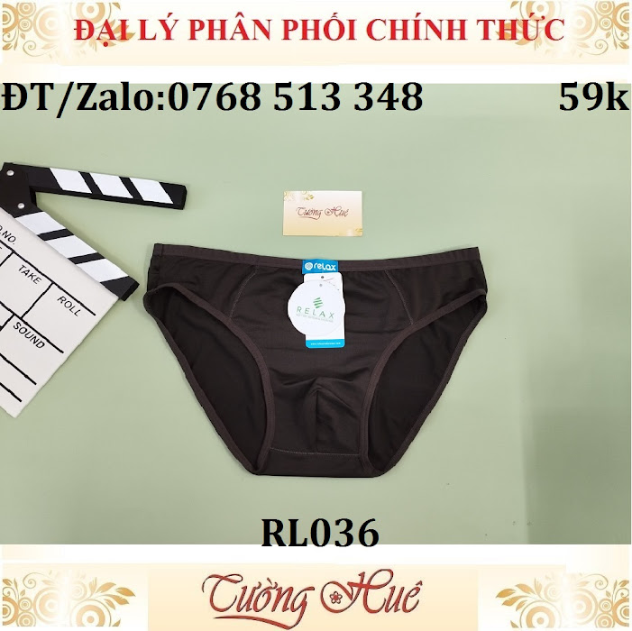 Quần lót nam Relax RL036 quần tam giác trơn.