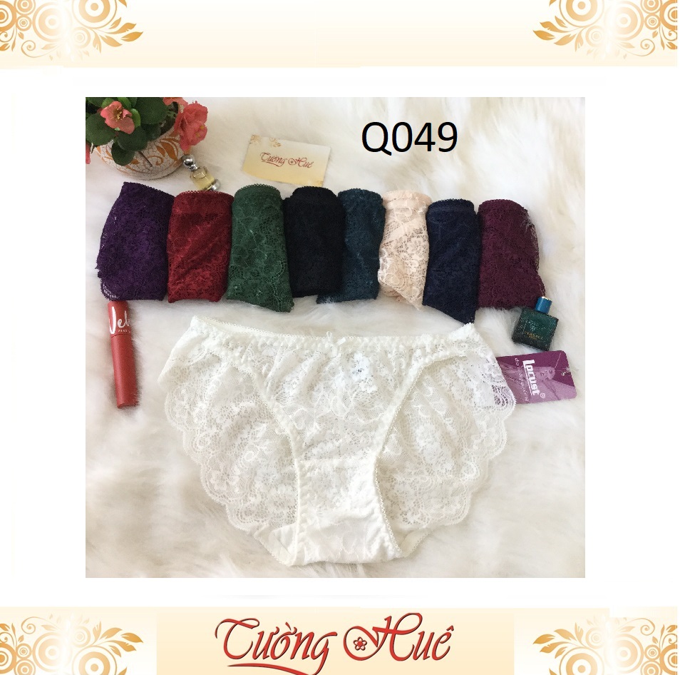 BỘ 3 Quần lót nữ Locust ren KIỂU VÀ MÀU NGẪU NHIÊN.