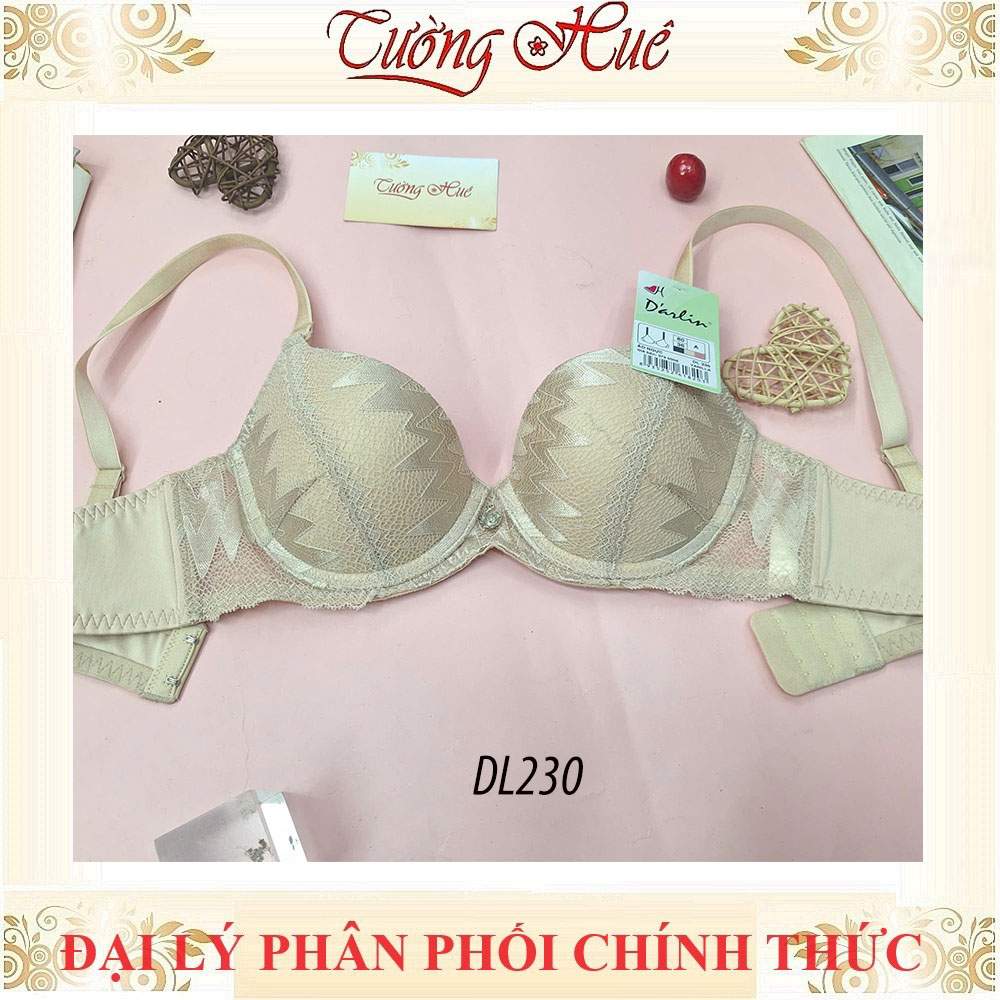 Áo ngực Darlin DL230  ren nâng mút dày 2.5cm giúp ngực tạo form đầy đặn