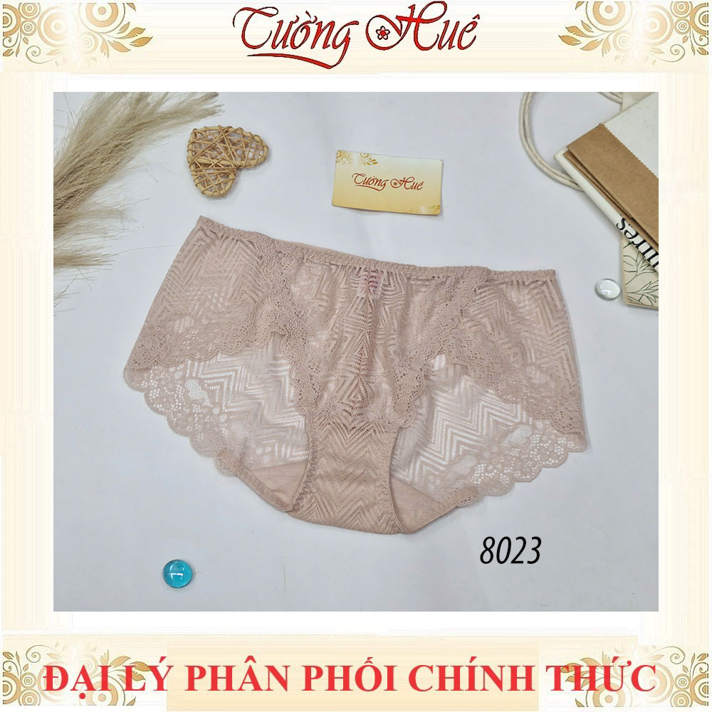 Quần lót nữ Bon Bon phối ren bảng lưng vừa SV8023 mềm mại tôn dáng