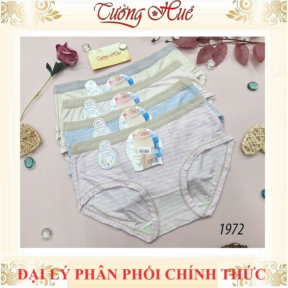 Quần lót nữ Miaolina 1972 lưng ren cao MÀU NGẪU NHIÊN.