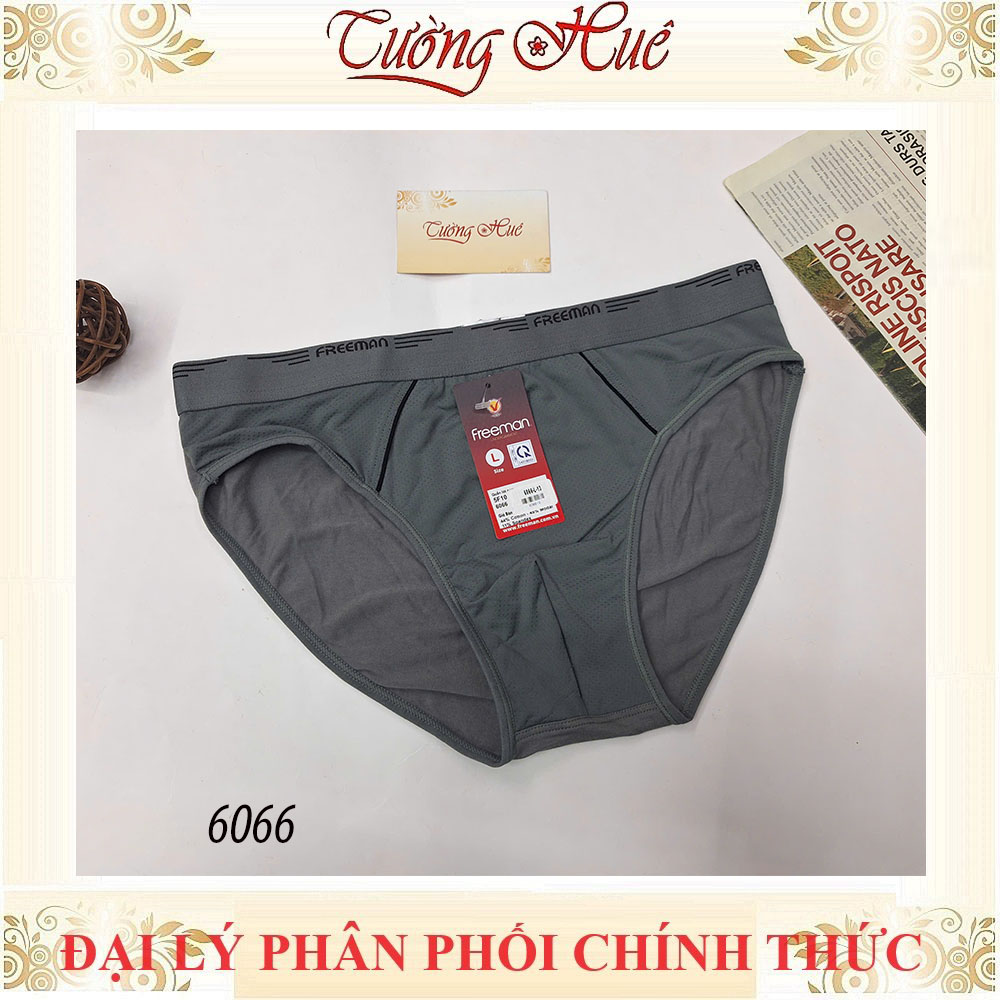 FREEMAN 6066 BOXER NAM COTTON THOÁNG MÁT CO GIÃN TỐT