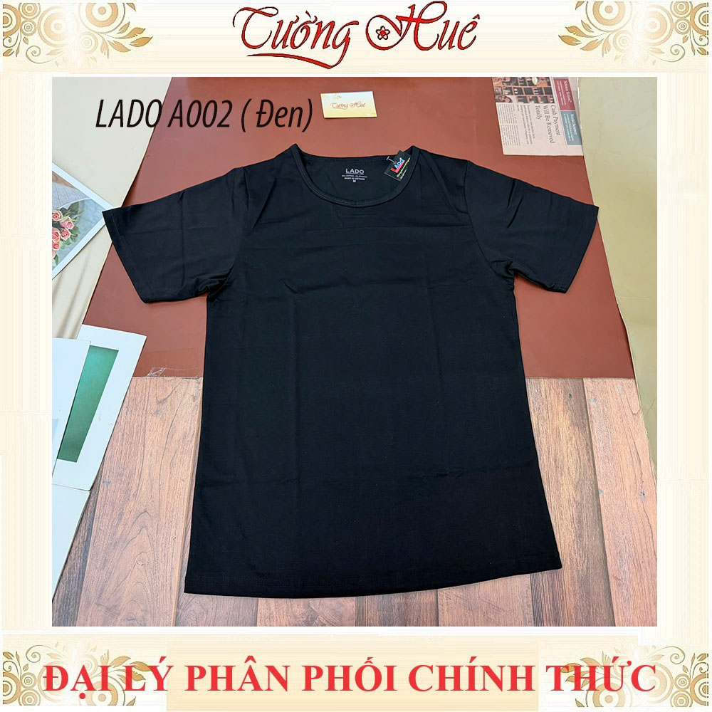 ÁO THUN NAM LADO A002 COTTON MẶC THOẢI MÁI