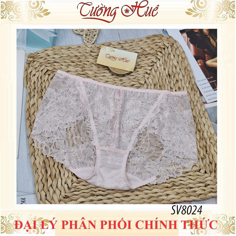 Quần Lót Nữ Bon Bon Lưng Cao Phối Ren Hoa SV8024 Ôm Gọn Tôn Dáng