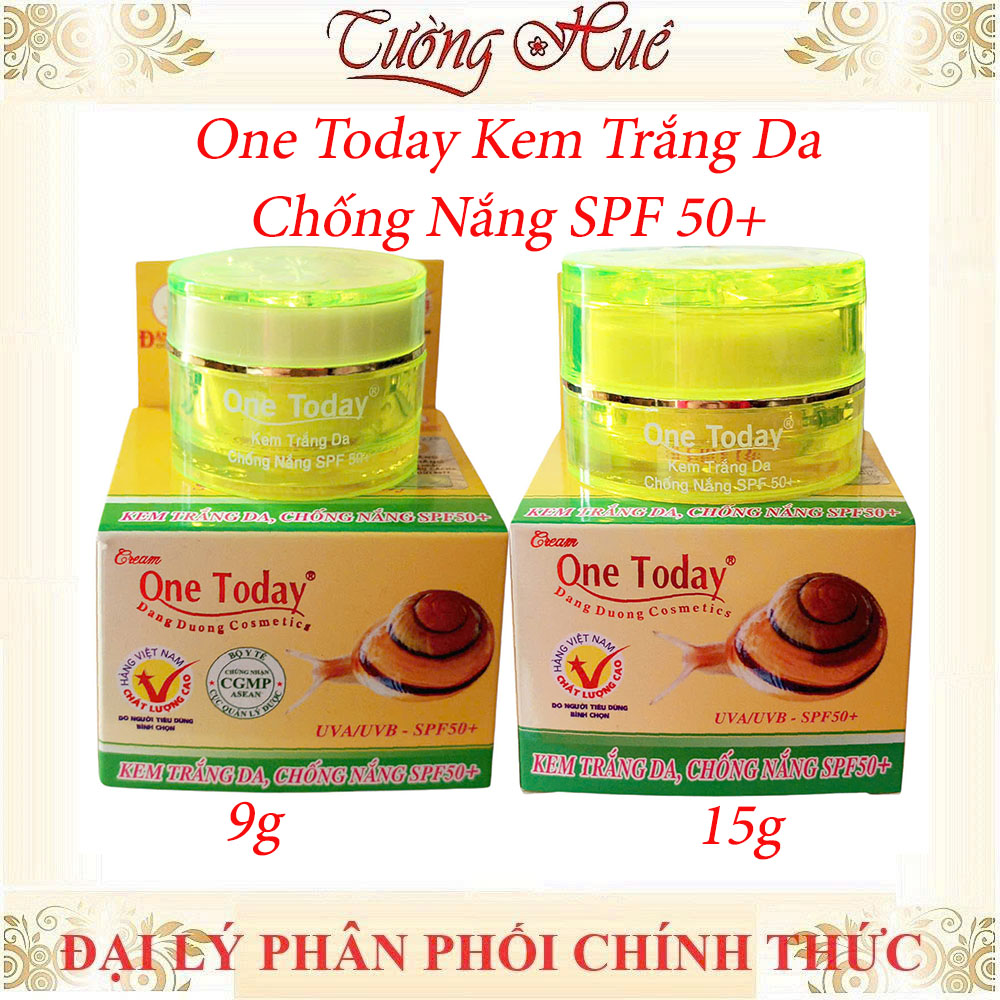Kem One Today Đăng Dương Trắng Da & Chống Nắng SPF50