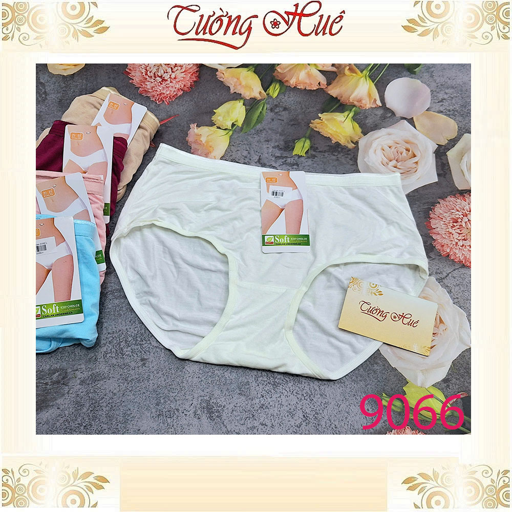 Quần lót nữ Hàn Quốc CanLan 9066 quần cỡ lớn 100% cotton lạnh.