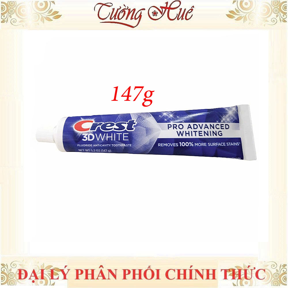 Kem Đánh Răng Crest 3D White Pro Advanced Whitening - 147g