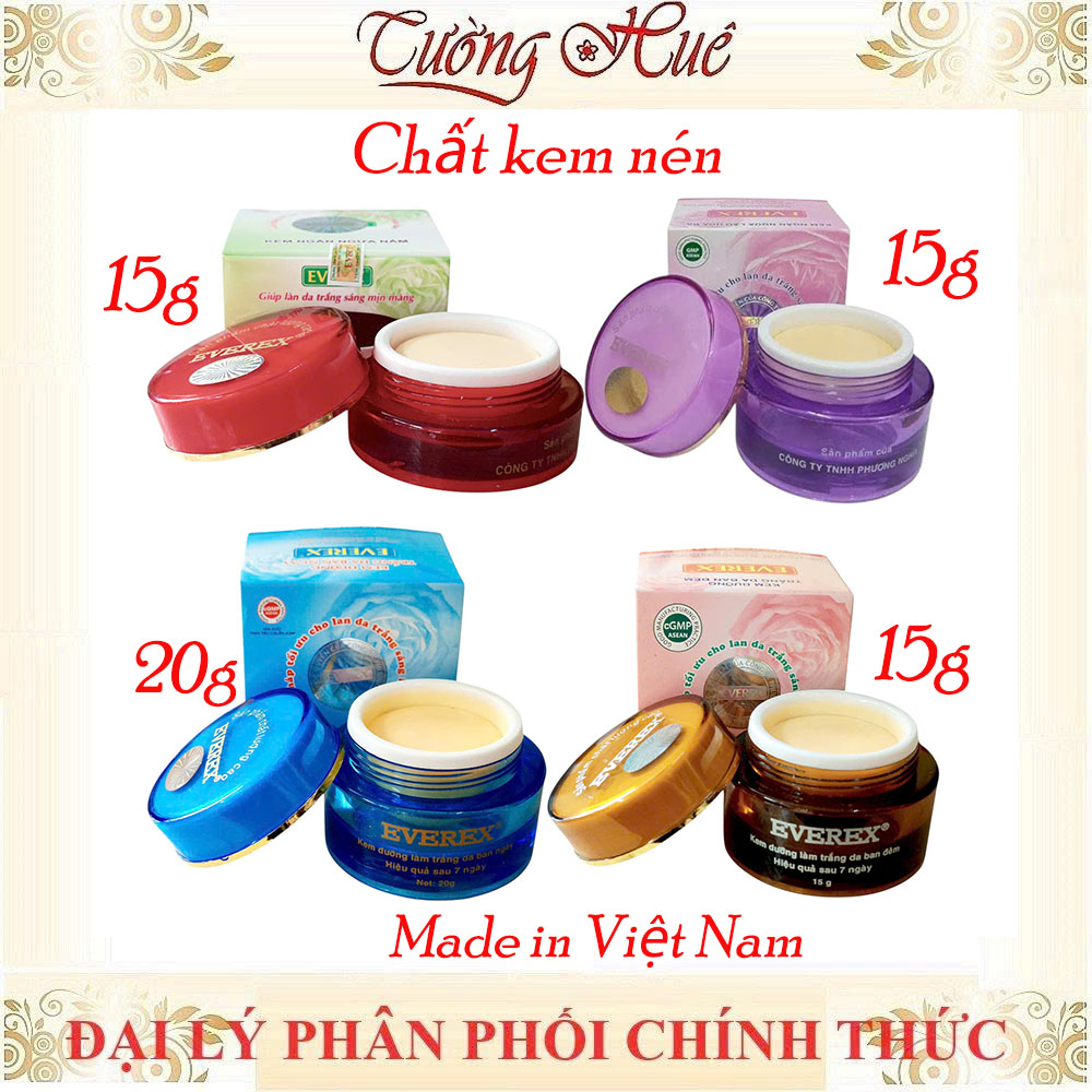 Kem EVEREX (nhiều loại) - 15g 20g