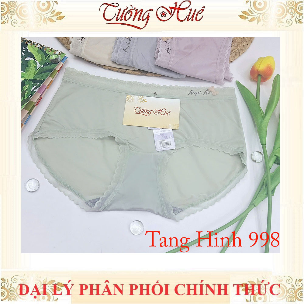 Quần Lót Nữ 998 Freesize Cạp Vừa Tàng Hình Co Dãn Thun Viền Mỏng Nhẹ Mềm Mịn Thoáng Mát Màu Sắc Ngẫu Nhiên