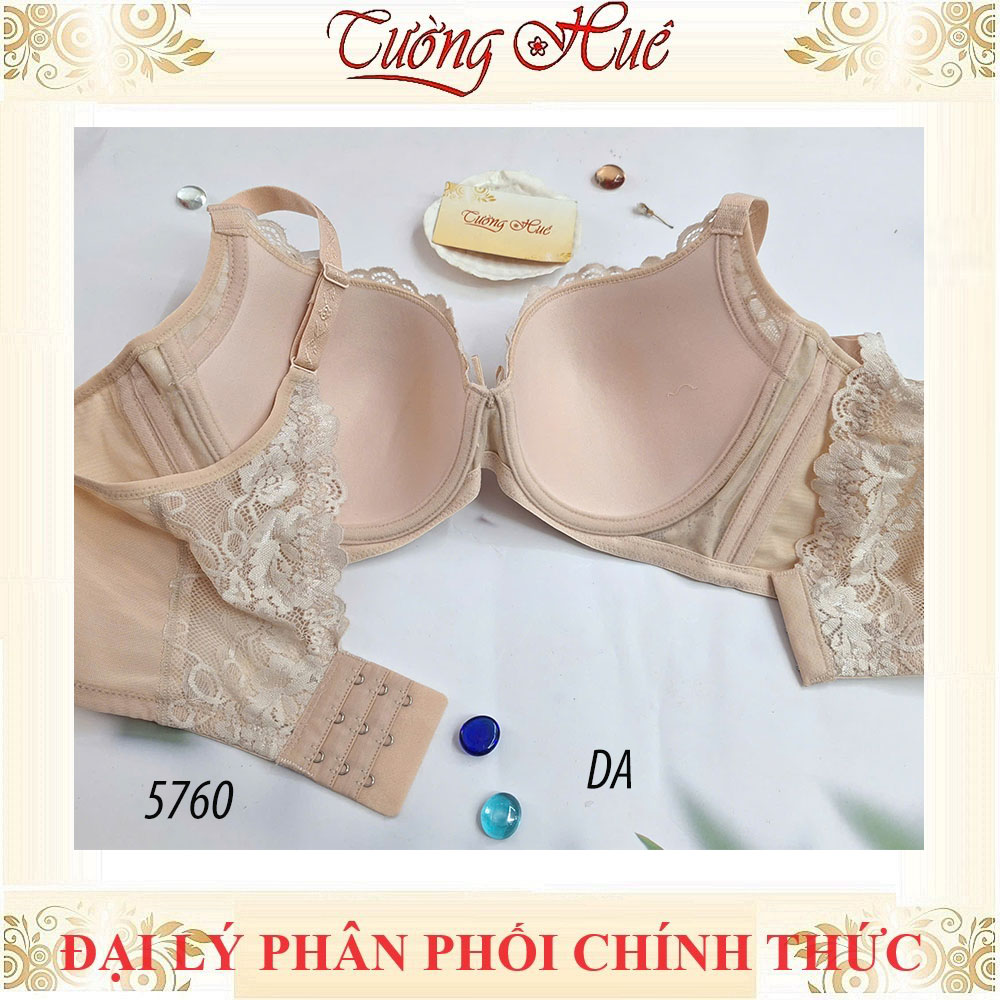 Áo Lót Nữ 3 Nấc Cài Aseity 5760 Cúp C  Bảng Lưng Chữ U 12,5cm