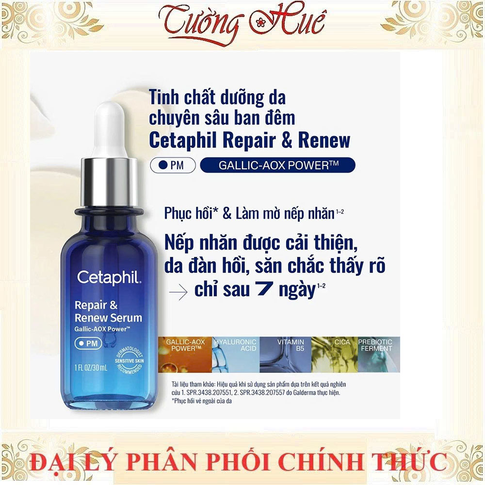 CETAPHIL SERUM Tinh Chất Bảo Vệ Dưỡng Sáng Da Ban Ngày Ban Đêm 30ML