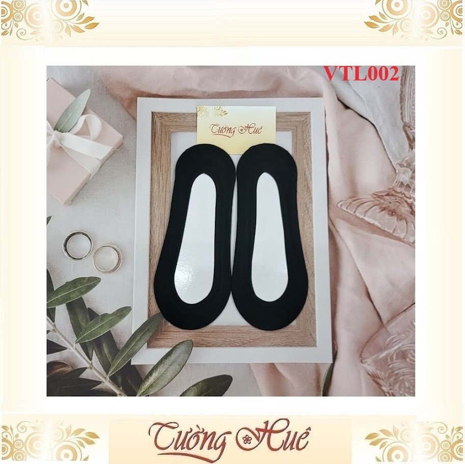 [Ảnh Thật 100%] Vớ Thuyền Tất Nữ Cổ Thấp Miệng Nông Mỏng Mịn Chống Trơn Trượt - VTL002
