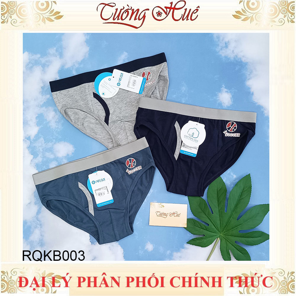 Quần lót bé trai Relax RQKB003 6T-13T Thun Cotton Cao Cấp.