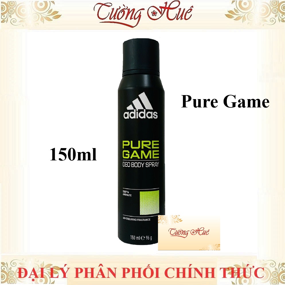 [HàngChínhHãng] Xịt Khử Mùi Toàn Thân Adidas Nhiều Mùi - 150ml (Nhiều Mùi Lựa Chọn)
