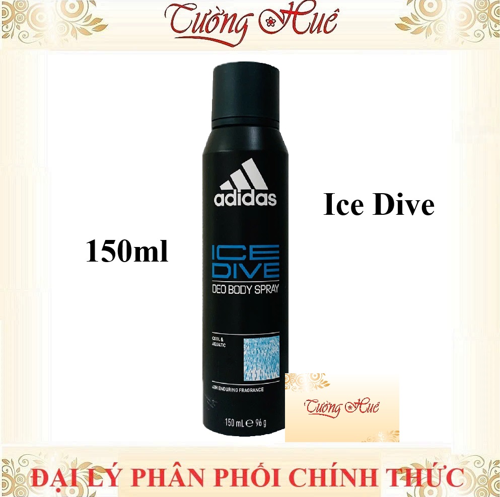 [HàngChínhHãng] Xịt Khử Mùi Toàn Thân Adidas Nhiều Mùi - 150ml (Nhiều Mùi Lựa Chọn)