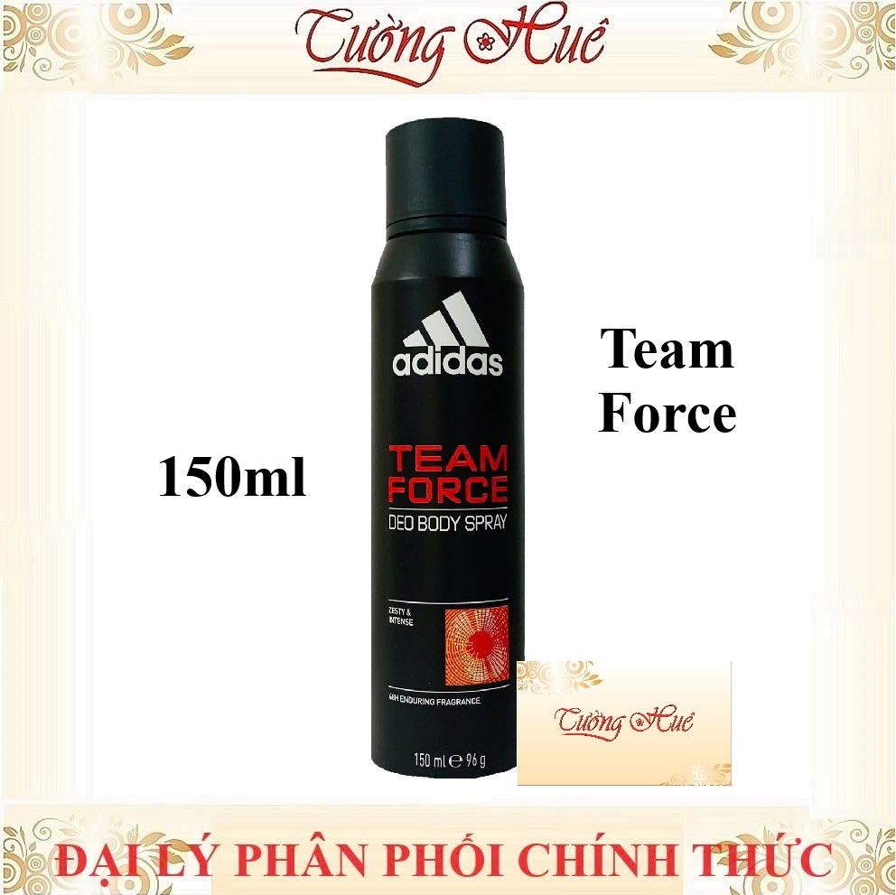 [HàngChínhHãng] Xịt Khử Mùi Toàn Thân Adidas Nhiều Mùi - 150ml (Nhiều Mùi Lựa Chọn)
