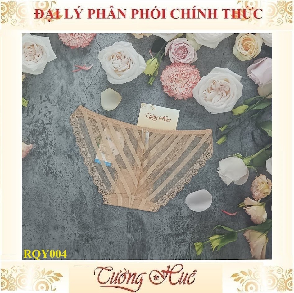 Quần Lót Nữ relax RQY004  Ren Lưới Lưng Thấp Quyến Rũ
