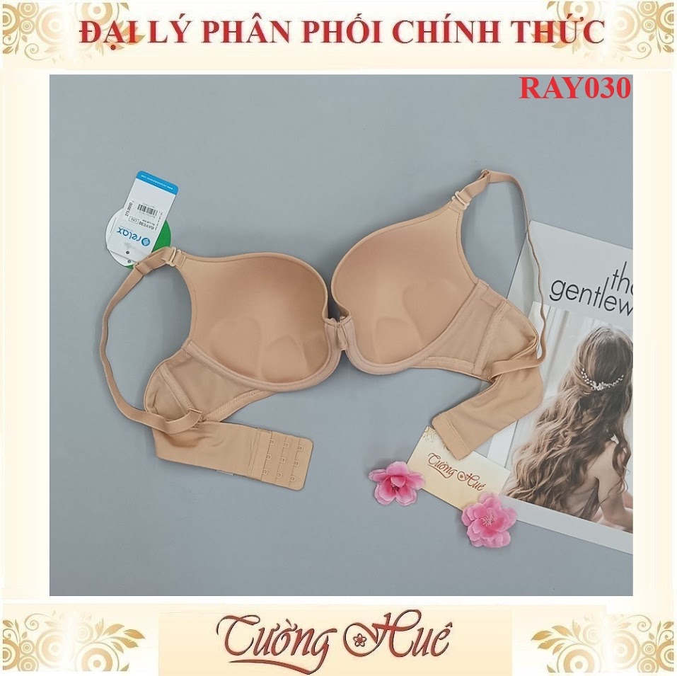 Áo Ngực Nữ relax RAY030 Trơn Mút Mỏng Có Gọng