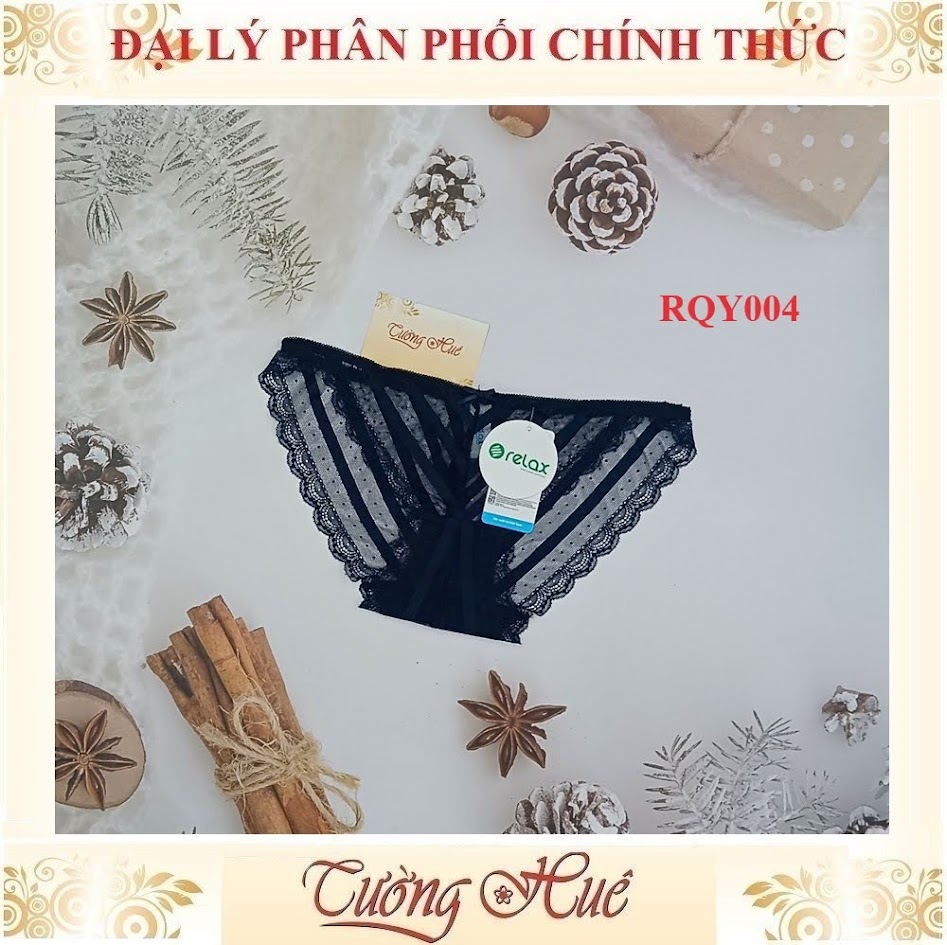 Quần Lót Nữ relax RQY004  Ren Lưới Lưng Thấp Quyến Rũ