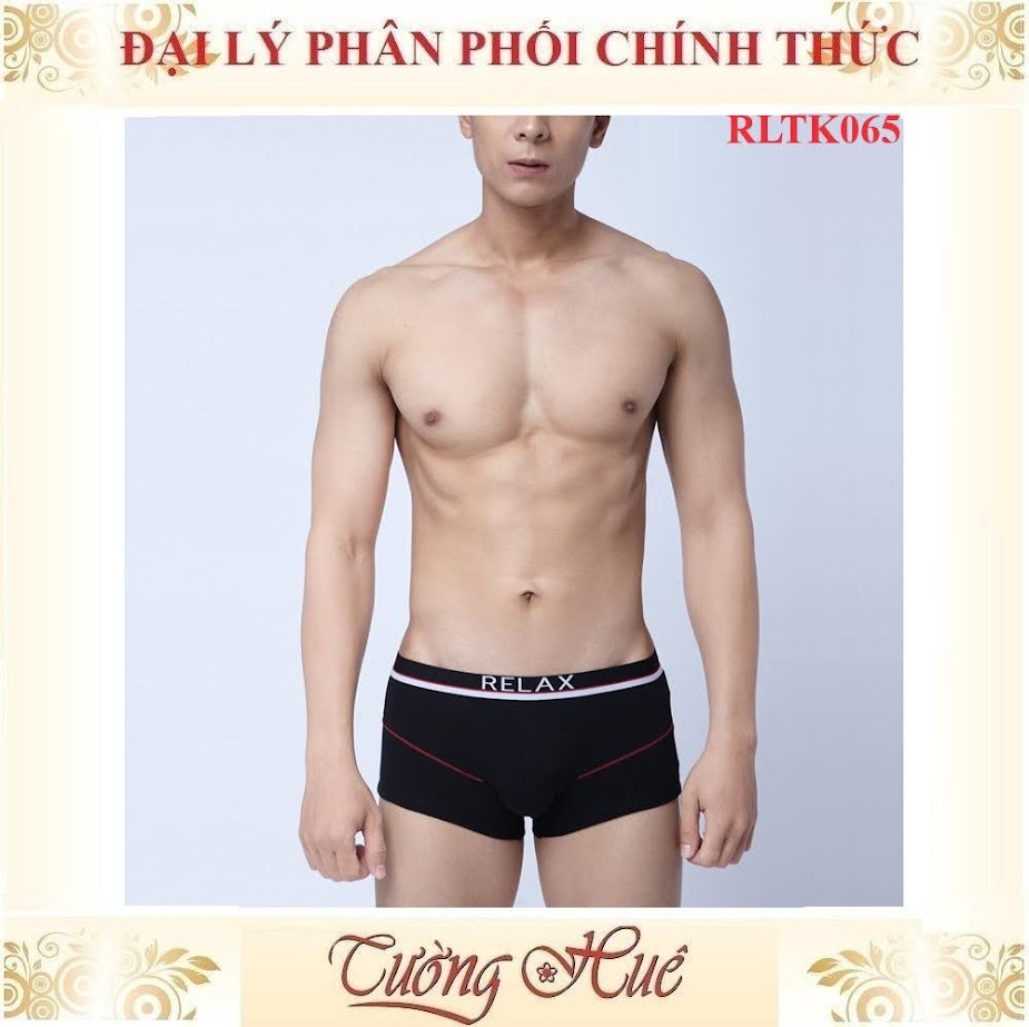 Quần Lót Nam relax Dạng Đùi Boxer Cotton Co Giãn 4 Chiều Form Ôm Gọn RLTK065