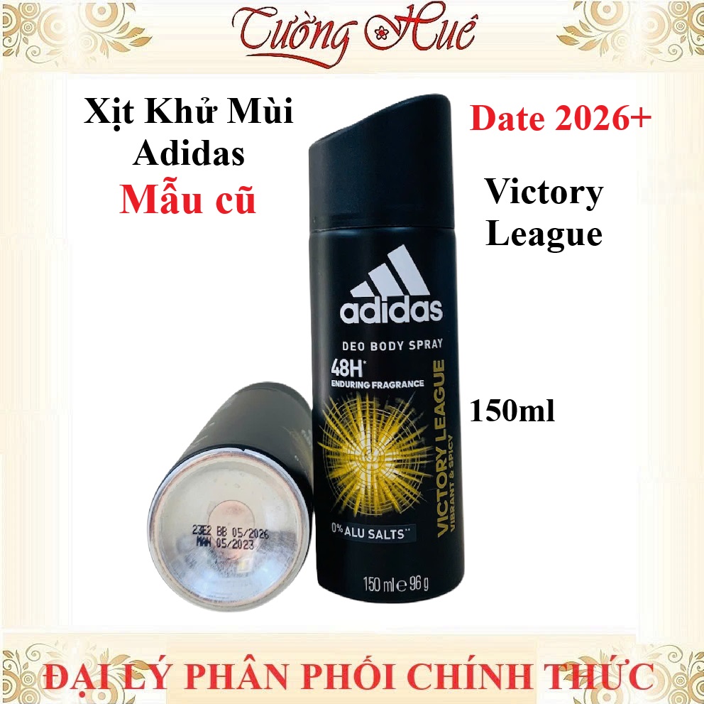 [HàngChínhHãng] Xịt Khử Mùi Toàn Thân Adidas Nhiều Mùi - 150ml (Nhiều Mùi Lựa Chọn)