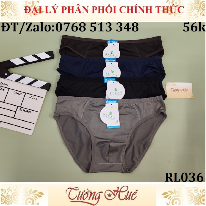 Quần lót nam Relax RL036 quần tam giác trơn.