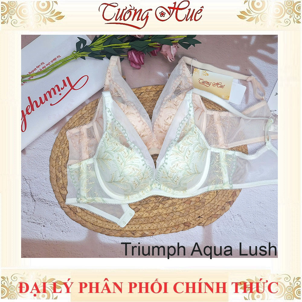 Áo Lót Nữ Triumph Aqua Lush WHU DV Có Gọng Mút Nước 2 cm