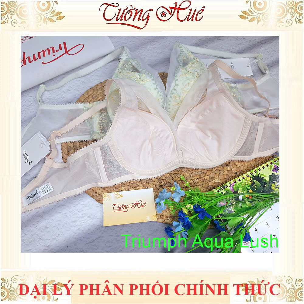 Áo Lót Nữ Triumph Aqua Lush WHU DV Có Gọng Mút Nước 2 cm