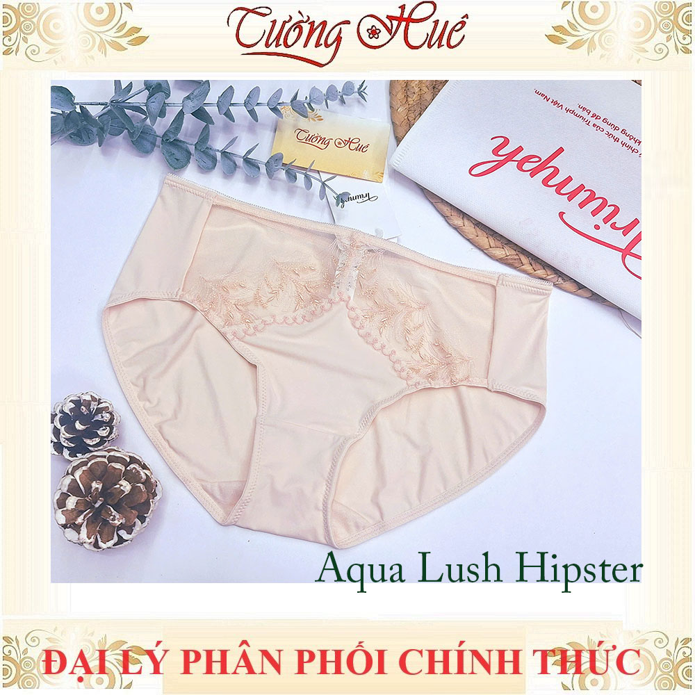 Quần Lót Nữ Triumph Aqua Lush Hipster Lưng Vừa Phối Ren Lưới Thoáng Mát Mềm Mịn