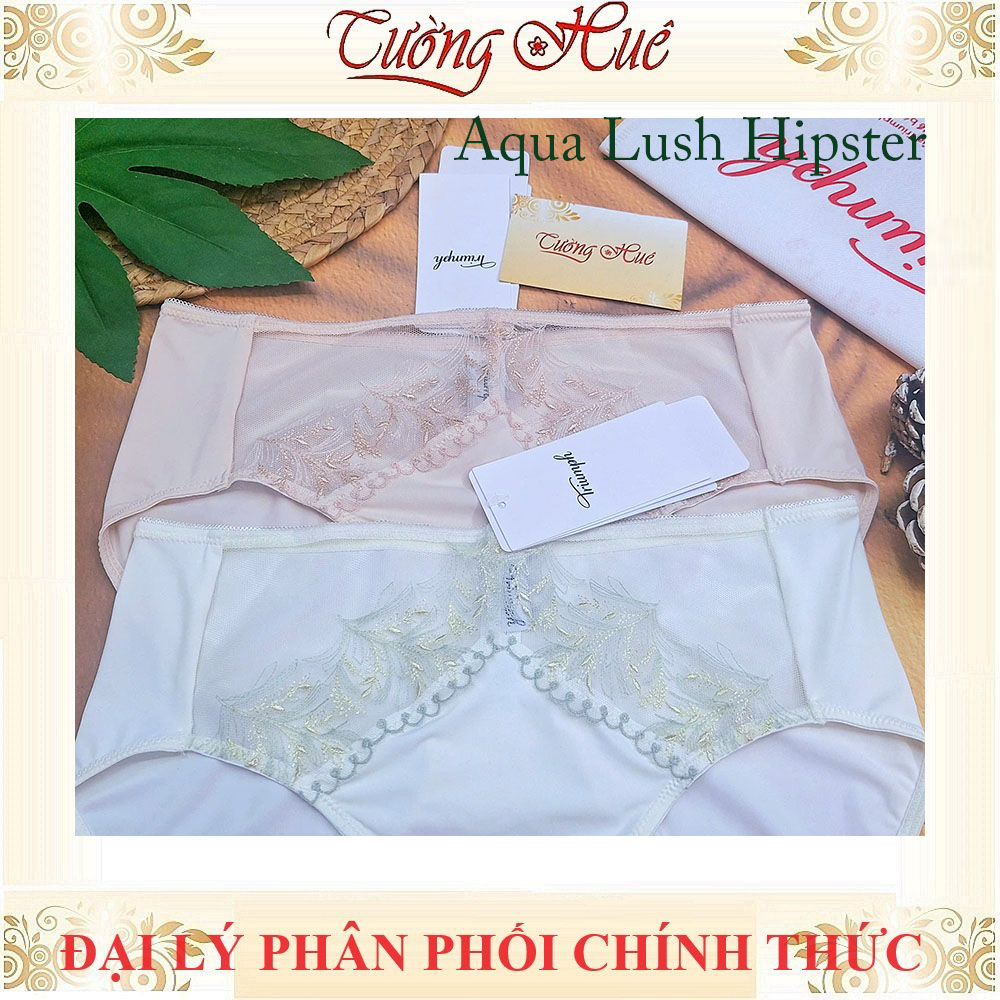 Quần Lót Nữ Triumph Aqua Lush Hipster Lưng Vừa Phối Ren Lưới Thoáng Mát Mềm Mịn