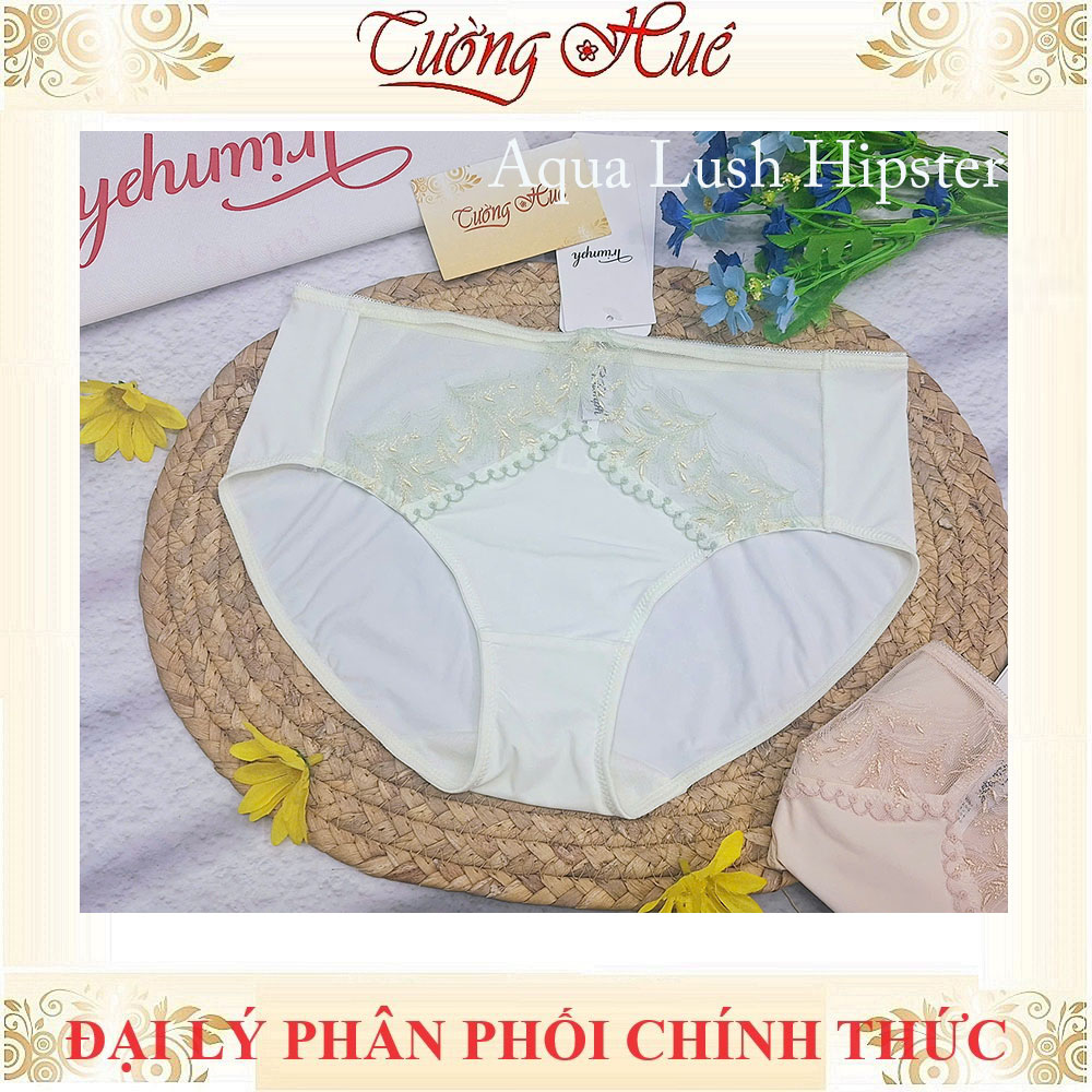 Quần Lót Nữ Triumph Aqua Lush Hipster Lưng Vừa Phối Ren Lưới Thoáng Mát Mềm Mịn