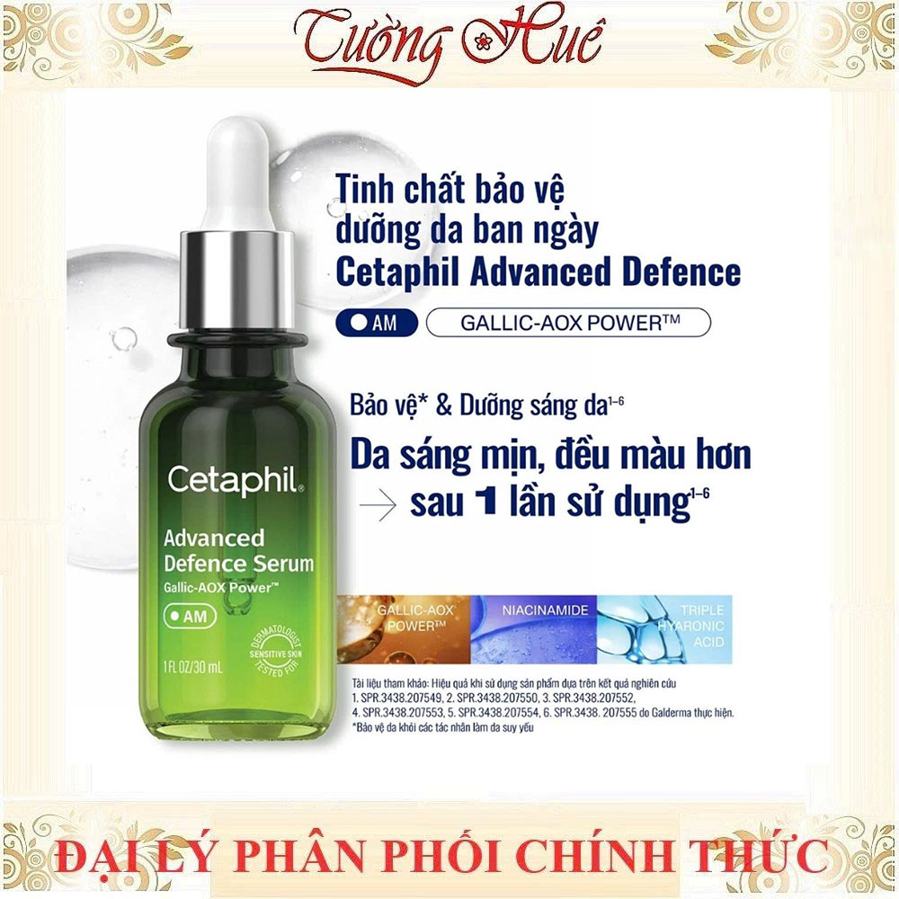 CETAPHIL SERUM Tinh Chất Bảo Vệ Dưỡng Sáng Da Ban Ngày Ban Đêm 30ML