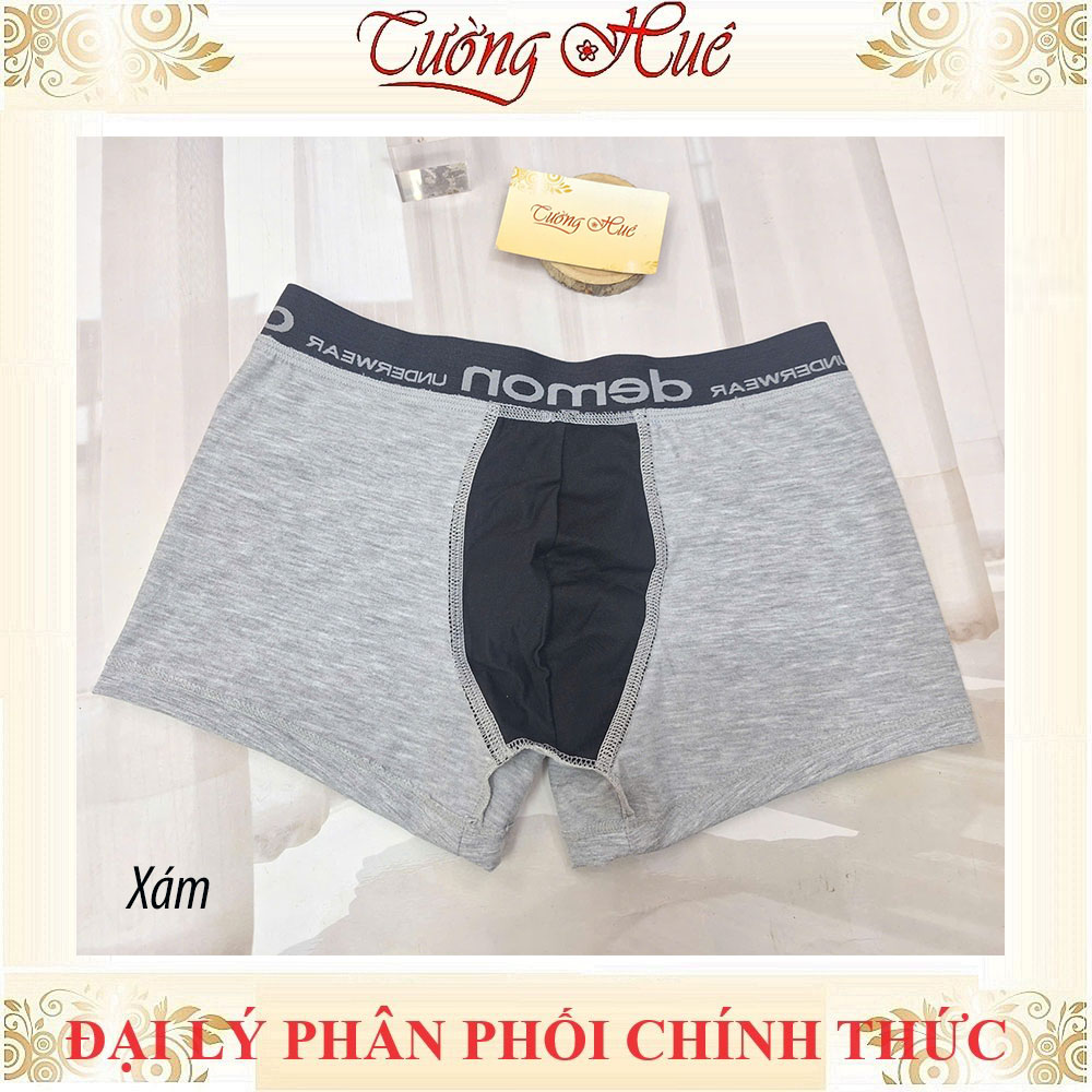 Quần Lót Nam Đùi Cotton Demon 801 Co Giãn Thoáng Mát Mặc Hằng Ngày
