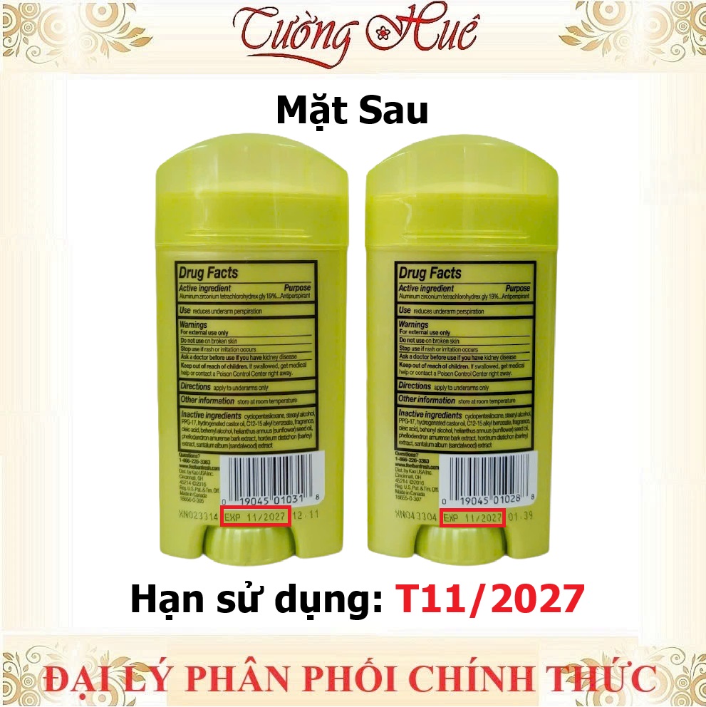 Lăn Khử Mùi Nữ BAN Inisible Solid Antiperspirant Deodorant - 73g (Có Lựa Chọn)