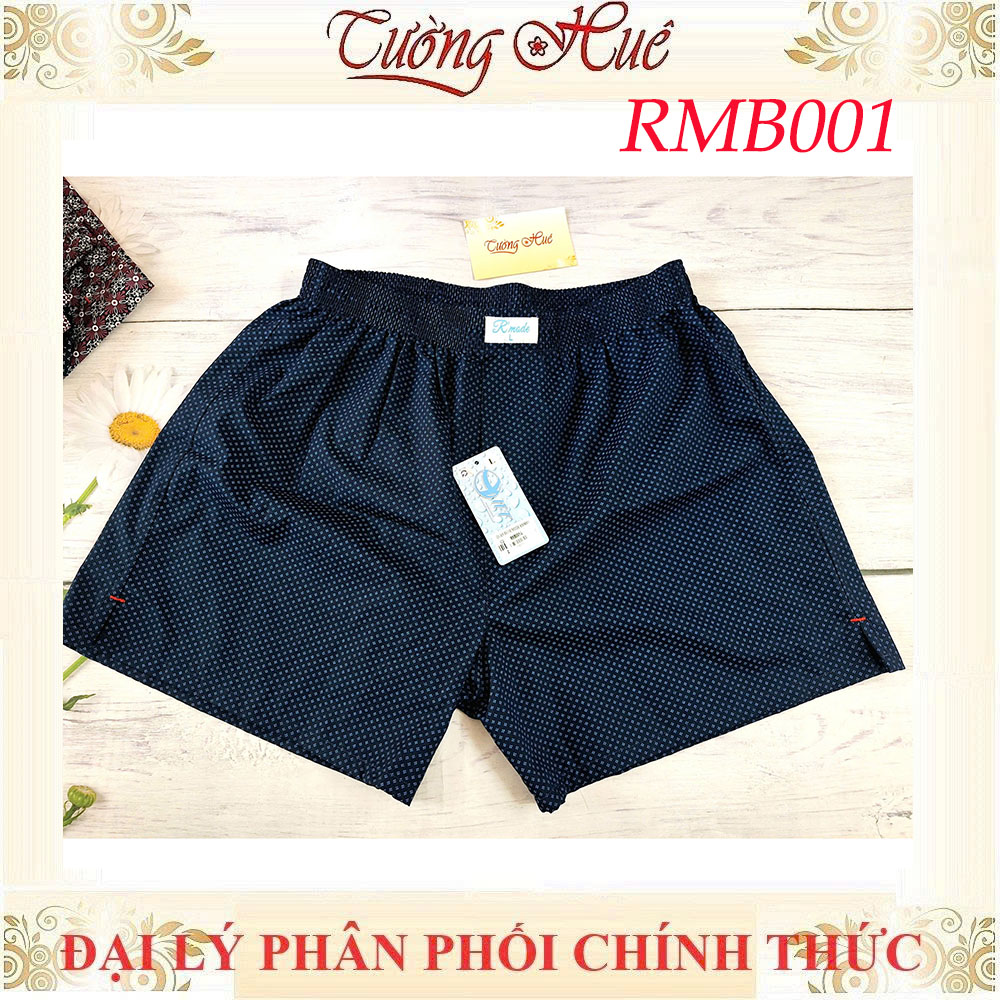 Quần Đùi Nam Mặc Nhà R'Mode RMB001 Kate Thái Mềm Mịn Chống Nhăn Thoáng Mát Họa Tiết Ngẫu Nhiên