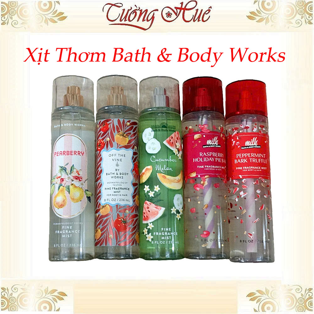 Xịt Thơm Body Mist Bath & Body Works ( Có sự lựa chọn )