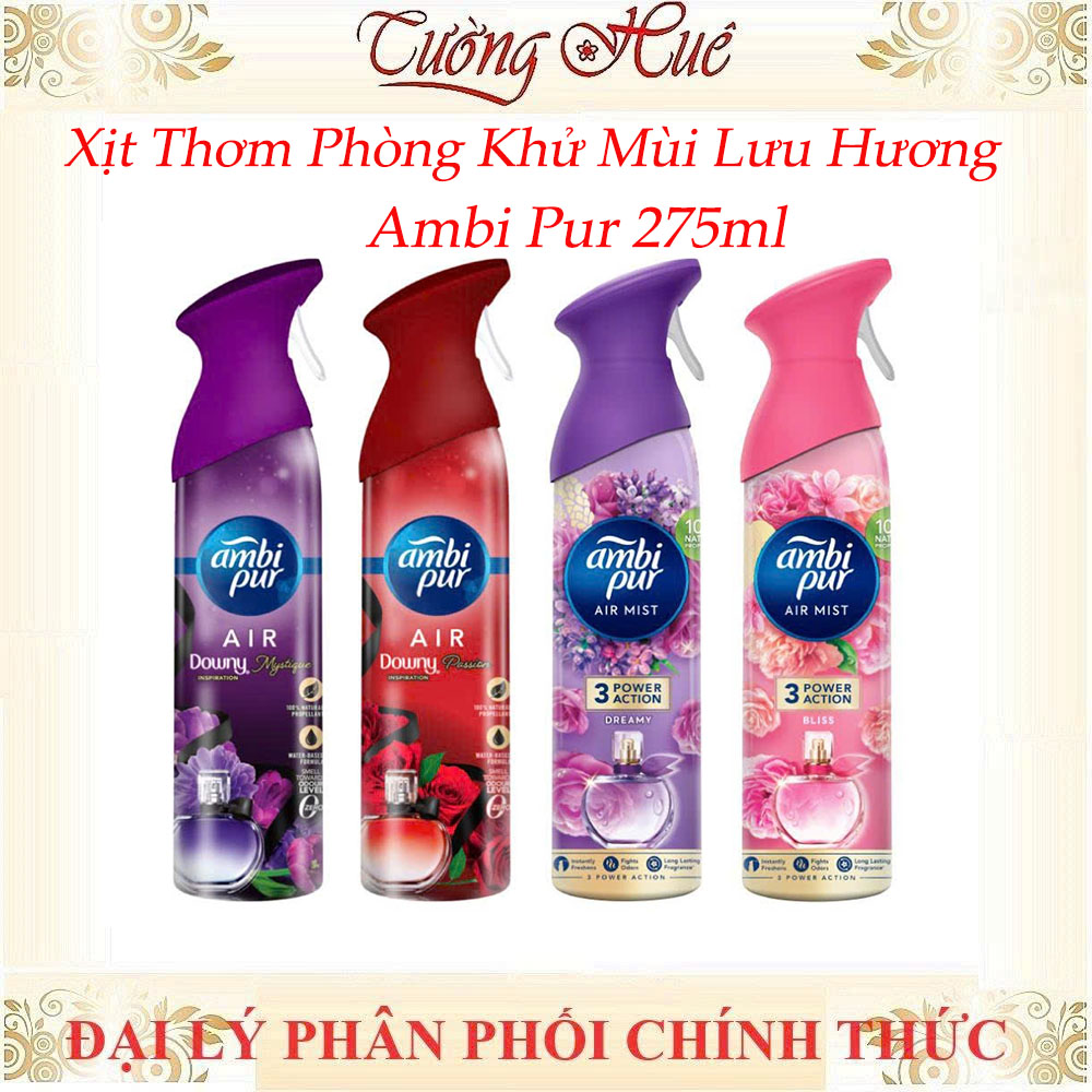 Xịt Phòng Khử Mùi AMBI PUR Hương Nước Hoa 275ml ( Có sự chọn lựa)