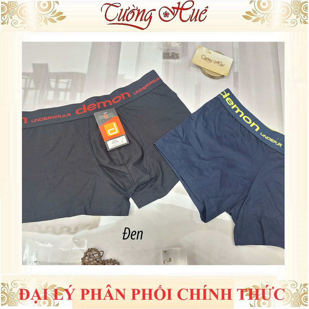 Quần Lót Nam Đùi Cotton Demon 801 Co Giãn Thoáng Mát Mặc Hằng Ngày