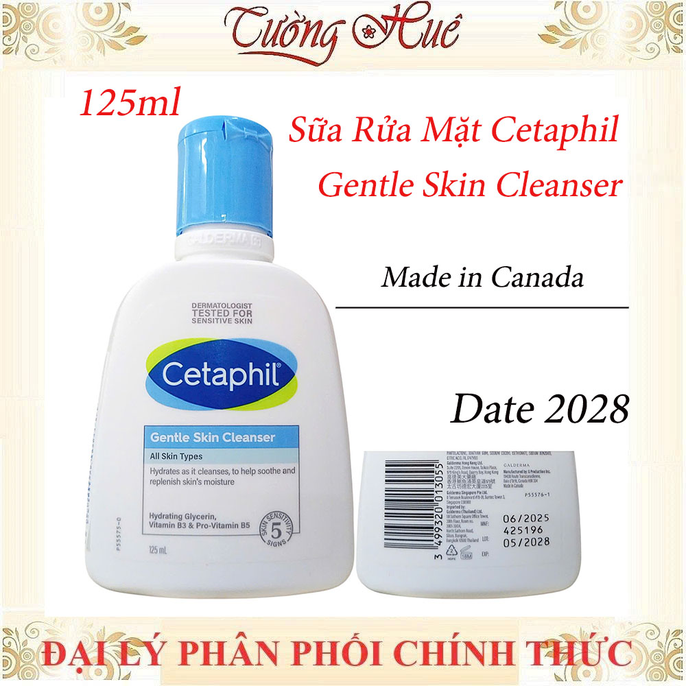 Sữa Rửa Mặt Cetaphil Gentle Skin Cleanser Face 125ML/473ML